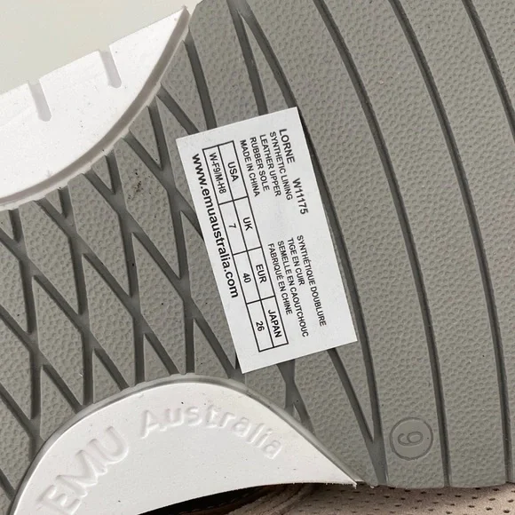 Emu Women's Beige Ankle Boots LORNE 9 - Picture 6 of 7